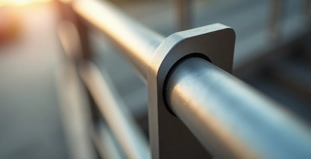 Confronto visivo dell'ingombro di binari monotubo e bitubo su scala a chiocciola