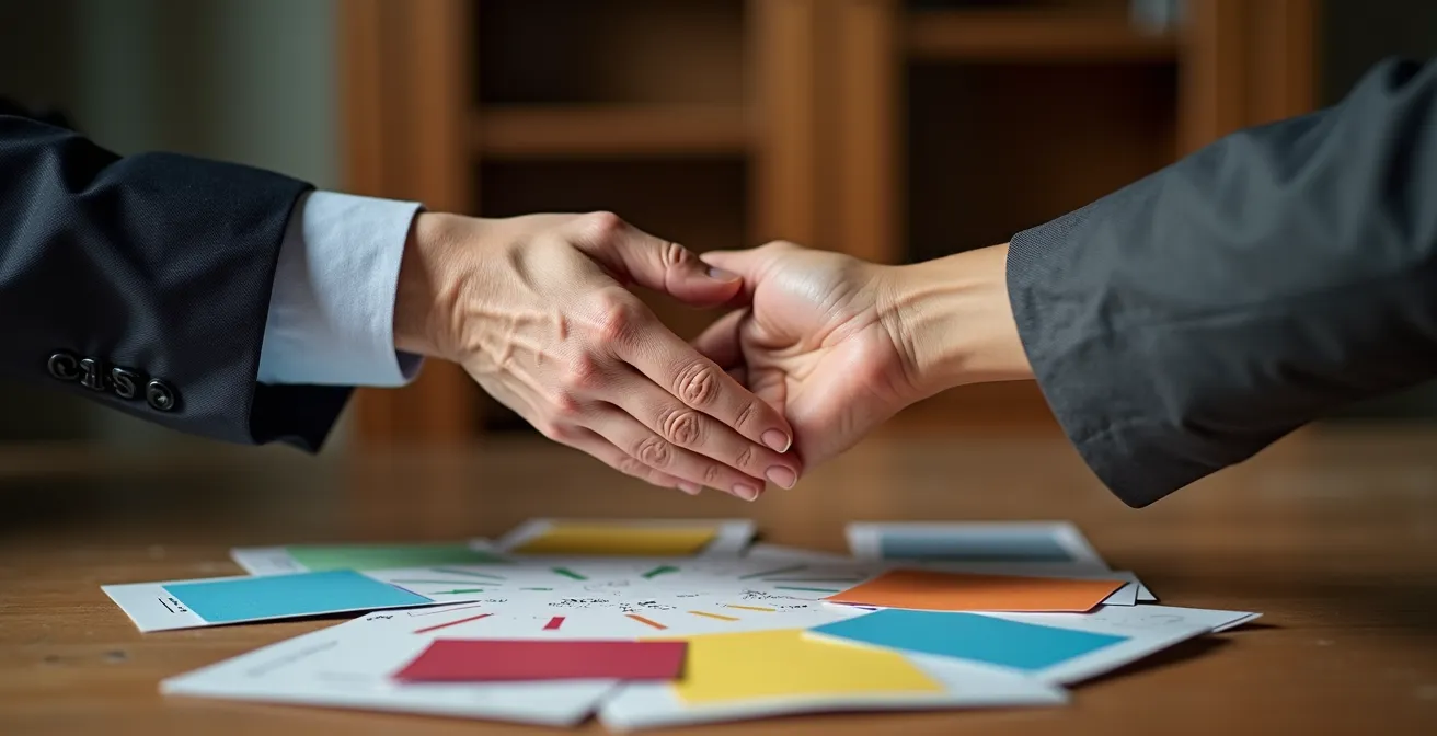 Anziano riceve assistenza per bonus trasporti in un ufficio pubblico