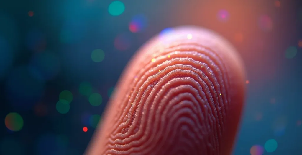 Dettaglio di un'impronta digitale che simboleggia la sicurezza biometrica per l'accesso all'App IO Dettaglio di un'impronta digitale che simboleggia la sicurezza biometrica per l'accesso all'App IO